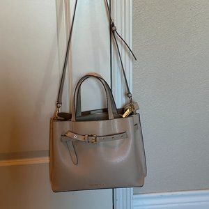 Michael Kors Emilia Large Pebbled Leather Satchel